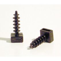 X-MAS TREE CLIP 6mm HOLE T/S 9mmTIE [100]