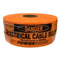 TAPE MAINS MARKER - DETECTABLE 250m x 100mm ELECTRICAL