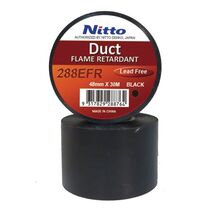 TAPE DUCT SEALING/JOINTING BLK 0.13mm x 48mm x 30m 64 RL/BX