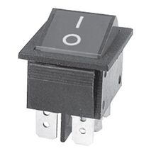 ROCKER SWITCH ON-OFF DPST 15A 4 PIN, LARGE