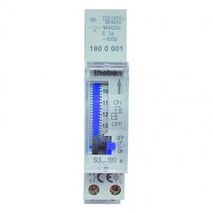 TIME SWITCH, ANALOGUE 240VAC 1CH, 1 MOD DIN, WITH POWER