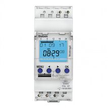 TIME SWITCH, DIGITAL 240VAC 1CH, 2 MOD DIN, WITH POWER