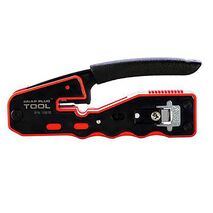 RJ MODULAR PLUG CRIMP TOOL 8P8C PASS THROUGH, COMPACT