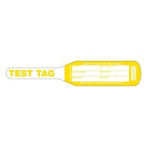 TEST TAGS, BAT STYLE YELLOW (SEP~NOV) [100]