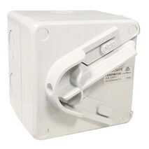 MINI ISOLATOR 1 POLE 240V 20A IP66 WEATHERPROOF