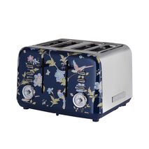Laura Ashley 4 Slice Toaster - Elveden Navy - SBT583BS