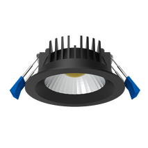 Trivalite Pro TriColour UGR19 Downlight 9W 3K/4K/5.7K Black