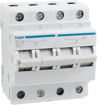 2 pole Changeoverswitch 63A I-0-II