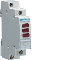 Red LED Triple indicator light 230VAC