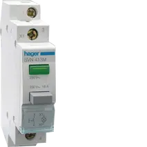 Impulse 1NO Pushbutton + green Indicator light 230VAC