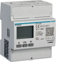3 Phase kWhmeter direct 80A 4M MODBUS MID