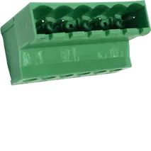 Voltage supply connector male