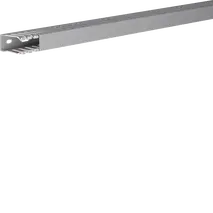 Slotted panel trunking made of PVC DNG 37x20mm stone grey