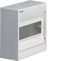 Mini-enclosure, GD, 4 module wide, protect. class IP30,without door