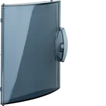 Door for mini-enclosure Gamma / GD, 4 Mod wide, Transparent