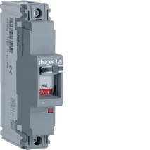 Moulded Case Circuit Breaker h3 x160 TM FIX 1P1D  20A 25kA CTC