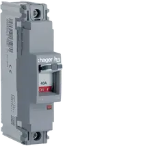 Moulded Case Circuit Breaker X160 1P 25kA 40A