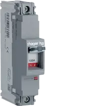 Moulded Case Circuit Breaker X160 1P 25kA 100A