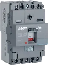 Moulded Case Circuit Breaker h3 x160 TM ADJ 3P3D  40A 40kA CTC