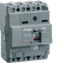 Moulded Case Circuit Breaker x160 4P 40kA 125A