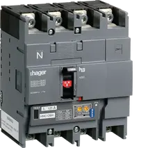 Moulded Case Circuit Breaker h250 4P 50kA 125A LSI