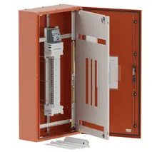 DB, elite, 30/12Pole,200A MCCB Twin, 8 Modules, orange, 1200x600x250mm