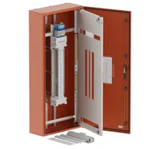 DB, elite, 36/18Pole,250A Isolator Twin, 8 Modules,orange,1400x600x250mm