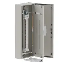 DB, elite, 48/42Pole, 200A MCCB Twin, 8 Modules, grey, 1600x600x250mm