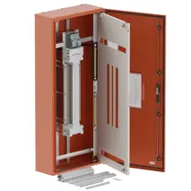 DB, elite, 60Pole, 200A MCCB Twin,8 Mod+26 Mod,orange,1400x600x250mm