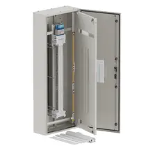 DB, elite, 60/30Pole, 160A Isolator Twin, 8 Modules, grey,1600x600x250mm