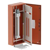 DB, elite, 72Pole, 200A MCCB Twin,8 Mod+26 Mod,orange,1400x600x250mm