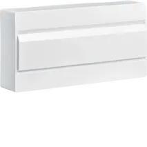 Sm.distr.,VD/IC²,surface,1row,18M,IP40,MS-terminals,AUS,N+PE,white door