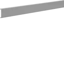 Lid made of PVC for slotted panel trunking DNG 37mm stone grey