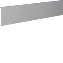 Lid made of PVC for slotted panel trunking DNG 75mm stone grey