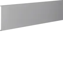 Lid made of PVC for slotted panel trunking DNG 100mm stone grey