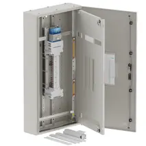 DB, apex+, 18/12Pole, 250A Isolator Twin, 8 Modules, grey,1200x600x200mm