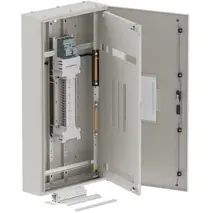 DB, apex+, 36Pole, 200A MCCB Twin,8 Mod+26 Mod, grey,1200x600x200mm