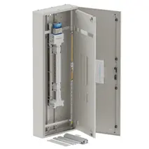 DB, apex+, 42/12Pole, Meter,250A Isolator Twin, 8 Modules, grey, 1400x600x200mm
