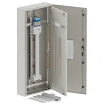 DB, apex+, 42/24Pole,250A Isolator Twin, 8 Modules, grey, 1400x600x200mm