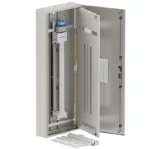 DB, apex+, 48/42Pole,250A Isolator Twin, 8 Modules, grey, 1600x600x200mm