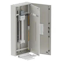 DB, apex+, 60Pole,160A MCCB Twin,8 Mod+26 Mod, grey, 1400x600x200mm