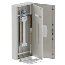 Single chassis, apex+, 60Pole,160A Isolator 2x 6Mod+26 Mod, grey, 1400x600x200mm