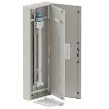 DB, apex+, 72/18Pole, Meter,250A Isolator Twin, 8 Modules, grey, 1800x600x200mm