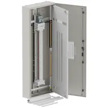 DB, apex+, 96Pole,160A MCCB Twin,8 Mod +26 Mod, grey,1600x600x200mm