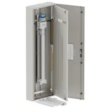 DB, apex+, 96Pole, Meter,250A Isolator 2x8 Mod+26 Mod, grey, 1600x600x200mm