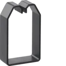 Cable retaining clip made of PVC for LKG 75x50mm black