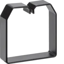Cable retaining clip made of PVC for LKG 75x75mm black