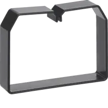 Cable retaining clip made of PVC for LKG 75x100mm black