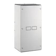 Enclosure, T-OFF range, MCCB 2*160A suits, IP20, RAL7035
