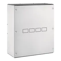 Enclosure, T-OFF range, MCCB 4*160A suits, IP20, RAL7035